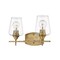 Z-Lite Joliet 2 Light Vanity, Olde Brass & Clear 473-2V-OBR - alternate 2